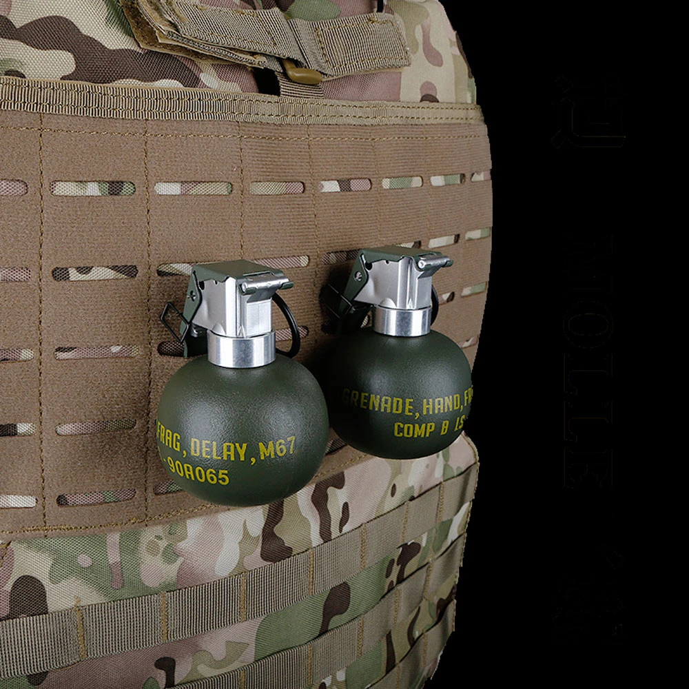 Контейнер для хранения гранат M67 Frag Gren пластиковая модель костюма Военные