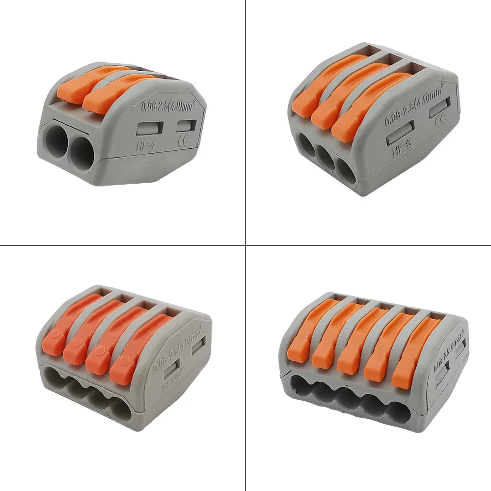 5/10Pcs Universal Fast Home Compact Cable Wire Connector PCT-212 213 214 215 Quick Spring Splicing Push-in Terminal Block Adapte
5/10Pcs Universal Fast Home Compact Cable Wire Connector PCT-212 213 214 215 Quick Spring Splicing Push-in Terminal Block Adapte