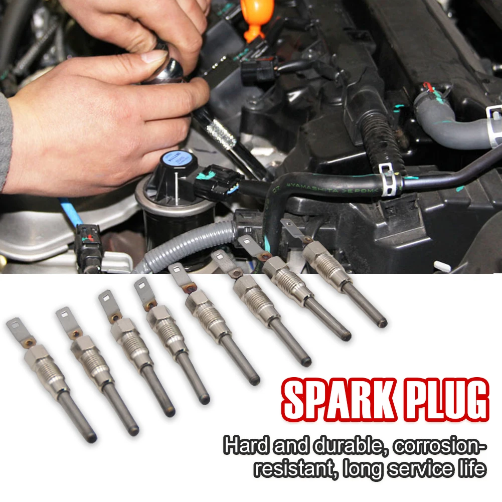 Modification Spark Plug Glow Plugs Stainless Steel for Chevrolet GMC Replacement Metal Car Spark Plug Glow Plugs
Modification Spark Plug Glow Plugs Stainless Steel for Chevrolet GMC Replacement Metal Car Spark Plug Glow Plugs