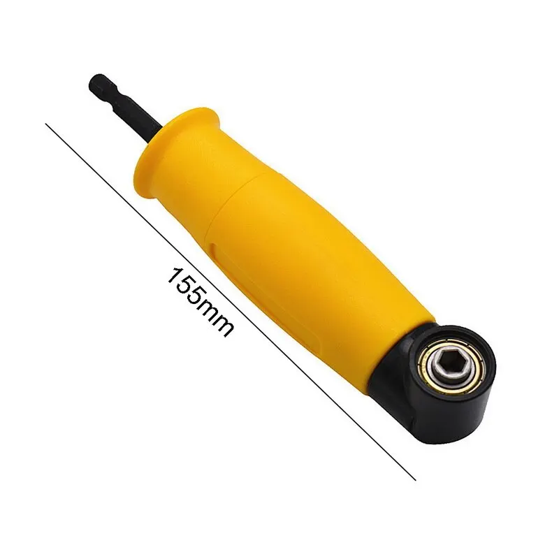 1/4 Inch 90 Degree Angle Extension Screwdriver Drill Bit Right Angle Driver Power Socket Holder Adapter
1/4 Inch 90 Degree Angle Extension Screwdriver Drill Bit Right Angle Driver Power Socket Holder Adapter