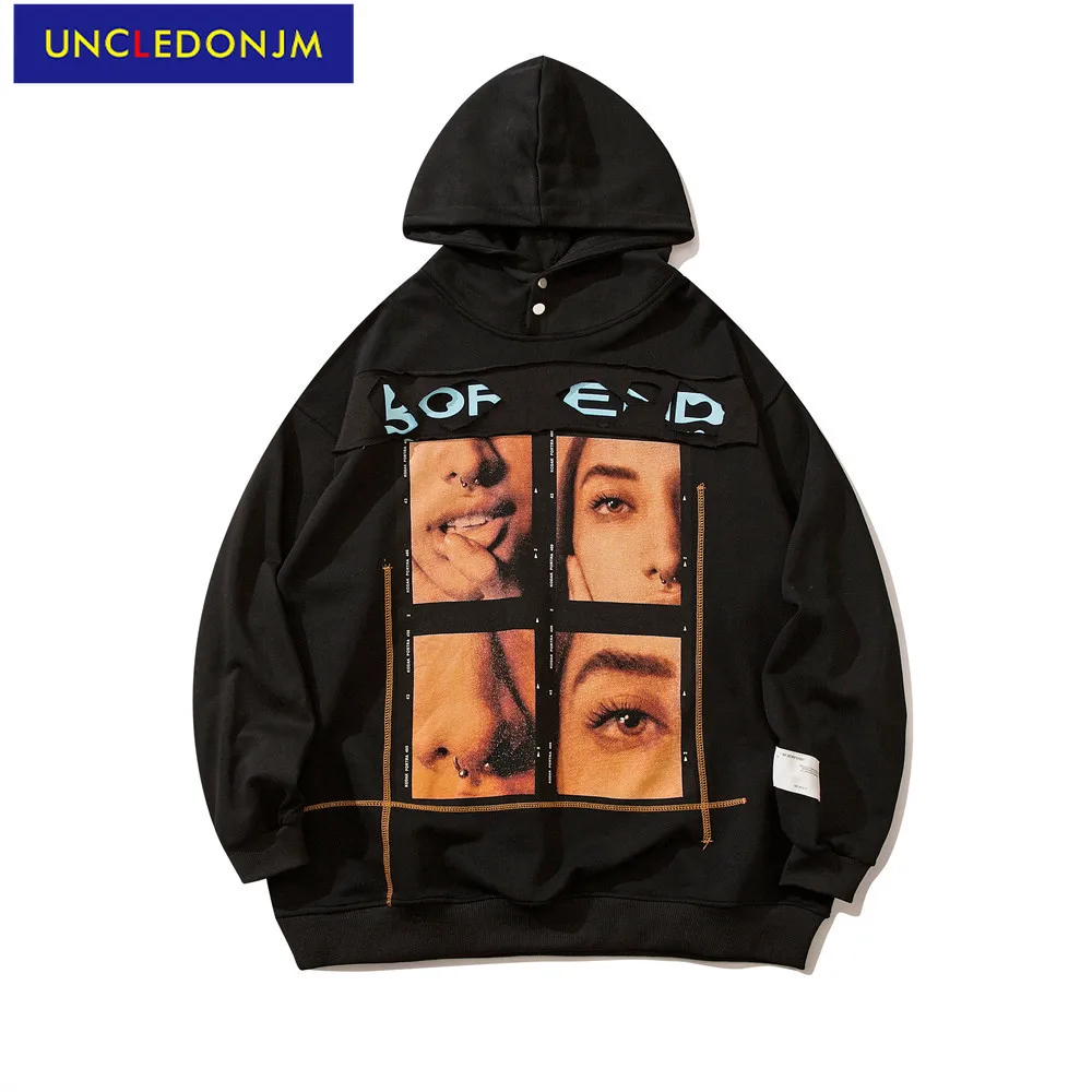 UNCLEDONJM oversized graphic hoodie men streetwear harajuku loose hoodie autumn casual hip hop pullover sweatshirts
UNCLEDONJM oversized graphic hoodie men streetwear harajuku loose hoodie autumn casual hip hop pullover sweatshirts