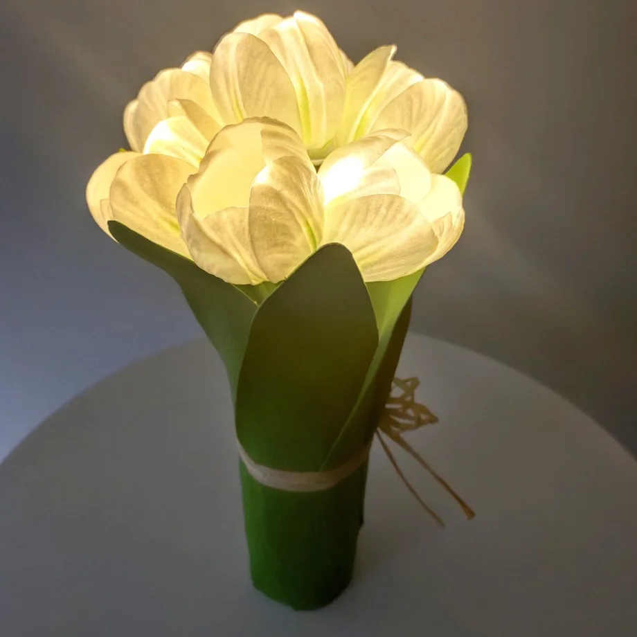 tulip flower led flower bouquet luminous flowerpot lamp warm light flower lamp 7 head tulip flower decor table lamp LED light
tulip flower led flower bouquet luminous flowerpot lamp warm light flower lamp 7 head tulip flower decor table lamp LED light