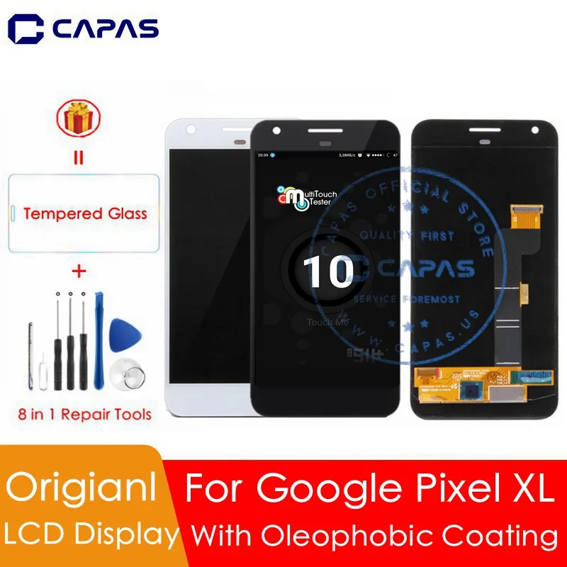Оригинал для Google Pixel XL ЖК дисплей 10 сенсорный экран дигитайзер Запасные