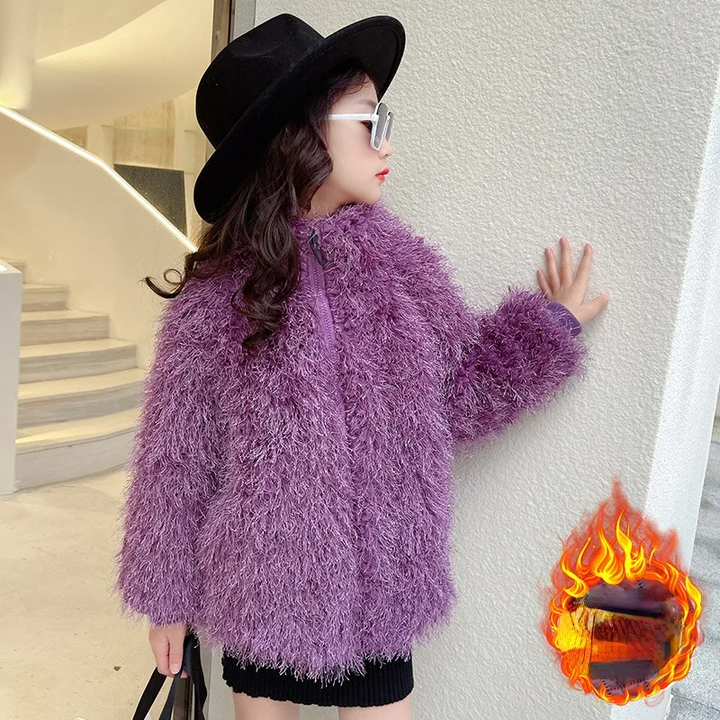 Girls' jackets and winter clothes 2021 autumn and winter tide thickening warm fur children's clothes western style jacket
Girls' jackets and winter clothes 2021 autumn and winter tide thickening warm fur children's clothes western style jacket