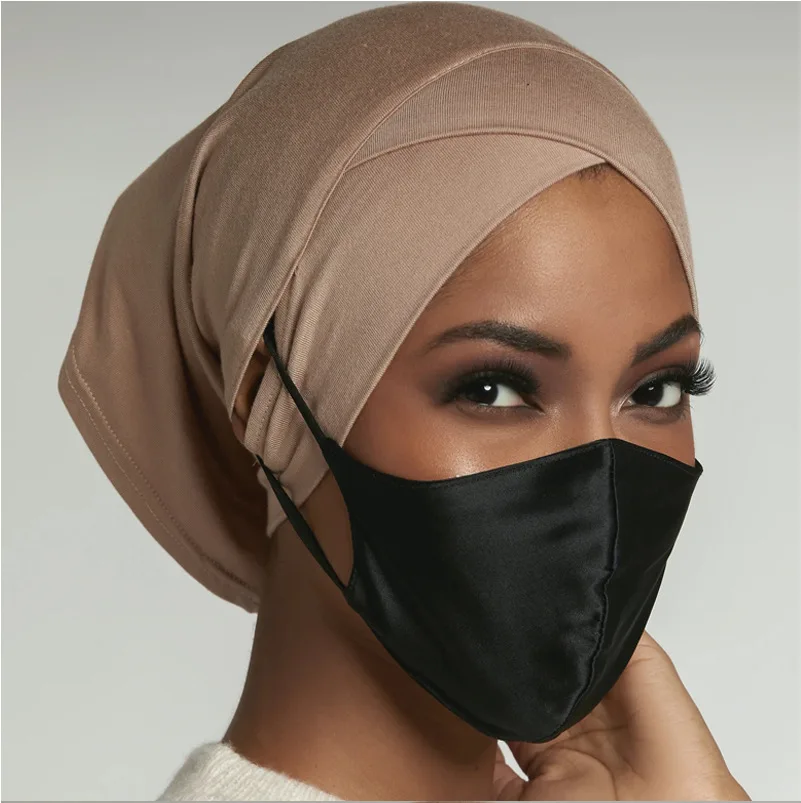 2021 New Cotton Earhole Instant Underscarf Elastic Breathable Muslim Inner Hijabs Cross Forehead Female Headscarf Turban Bonnet
2021 New Cotton Earhole Instant Underscarf Elastic Breathable Muslim Inner Hijabs Cross Forehead Female Headscarf Turban Bonnet