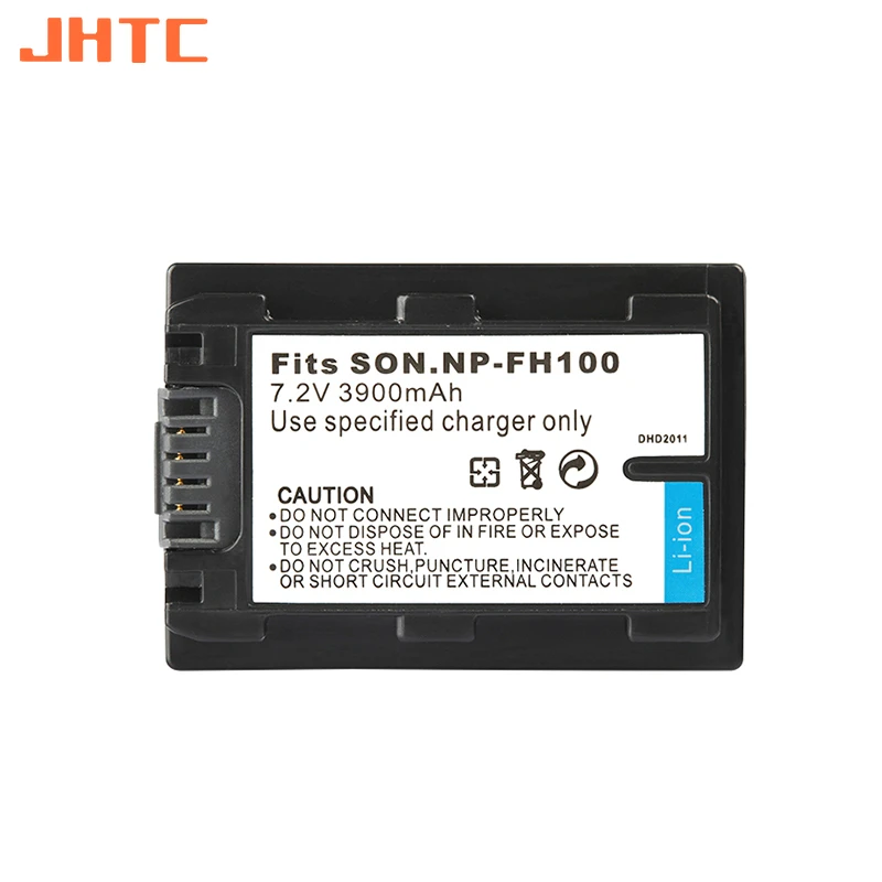 

NP-FH100 NPFH100 NP FH100 Camera Battery 3900MAH For Sony DCR-SX40 SX40R SX41 HDR-CX105 FH90 FH70 FH60 FH40 FH30 FP50 SR42E 45E