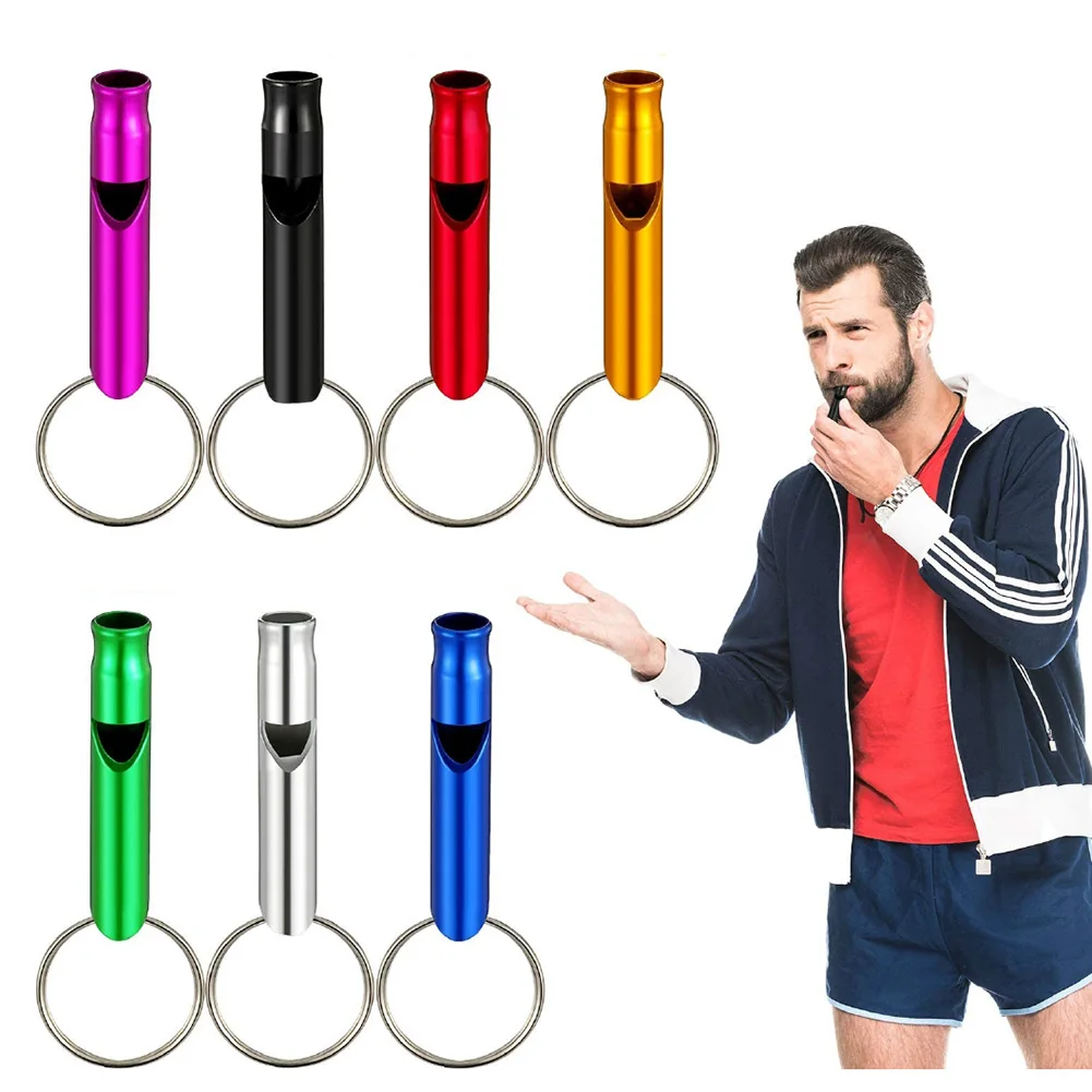 5pcs Outdoor Emergency Survival Whistle Training Whistle Multifunctional Aluminum Alloy Whistles Keychain For Camping Hiking
5pcs Outdoor Emergency Survival Whistle Training Whistle Multifunctional Aluminum Alloy Whistles Keychain For Camping Hiking