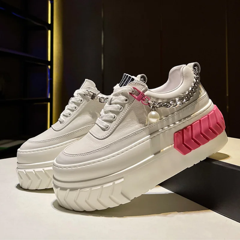 Women Shoes 2021 Spring New Sneakers Women Solid Color Fashion Casual Platform Shoes Woman Outdoor Wedges Lace-up Sneakers
Women Shoes 2021 Spring New Sneakers Women Solid Color Fashion Casual Platform Shoes Woman Outdoor Wedges Lace-up Sneakers