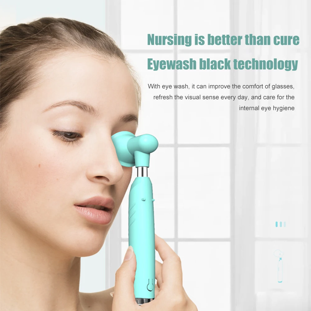 

Electric Handheld Sprayer Sonic Eye Moisturizer Eye Washer Beauty Eye Care 3-speed Electric Eyewash Instrument Eye Massager
