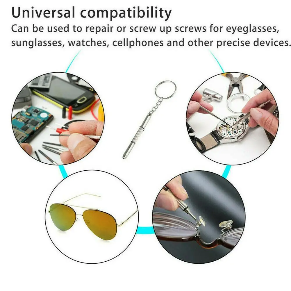 Universal 1000pcs/set Mobile Phone Micro Glasses Sunglasses Watch Spectacle Screws Nut Screwdriver Repair Kit Tool Accessories
Universal 1000pcs/set Mobile Phone Micro Glasses Sunglasses Watch Spectacle Screws Nut Screwdriver Repair Kit Tool Accessories
