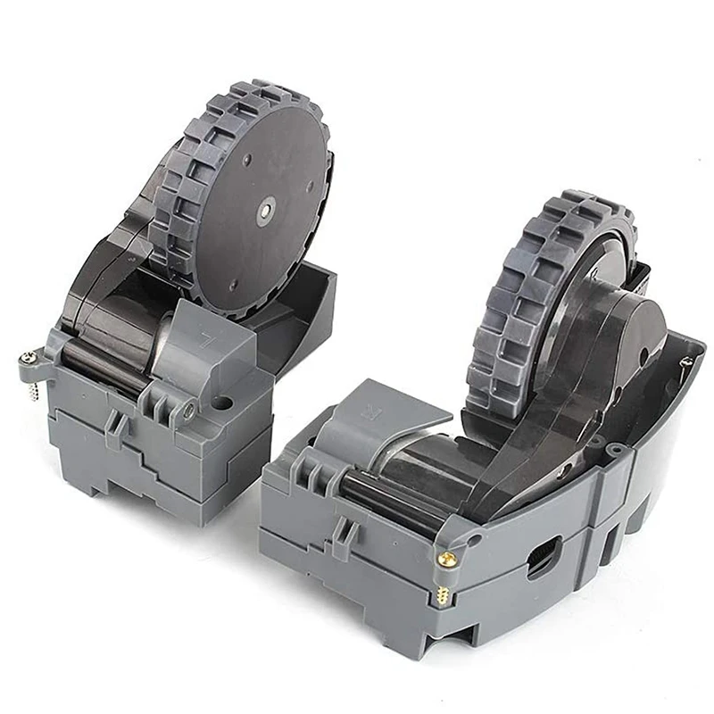 Right and Left Drive Wheel Module Pair for IRobot Roomba with Replacement Caster Assembly
Right and Left Drive Wheel Module Pair for IRobot Roomba with Replacement Caster Assembly