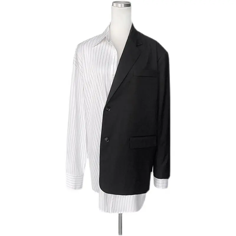 XITAO Striped Women Blazer Single Breast Full Sleeve Goddess Fan Casual Style Minority 2021 Spring Autumn Loose Coat ZY5217
XITAO Striped Women Blazer Single Breast Full Sleeve Goddess Fan Casual Style Minority 2021 Spring Autumn Loose Coat ZY5217