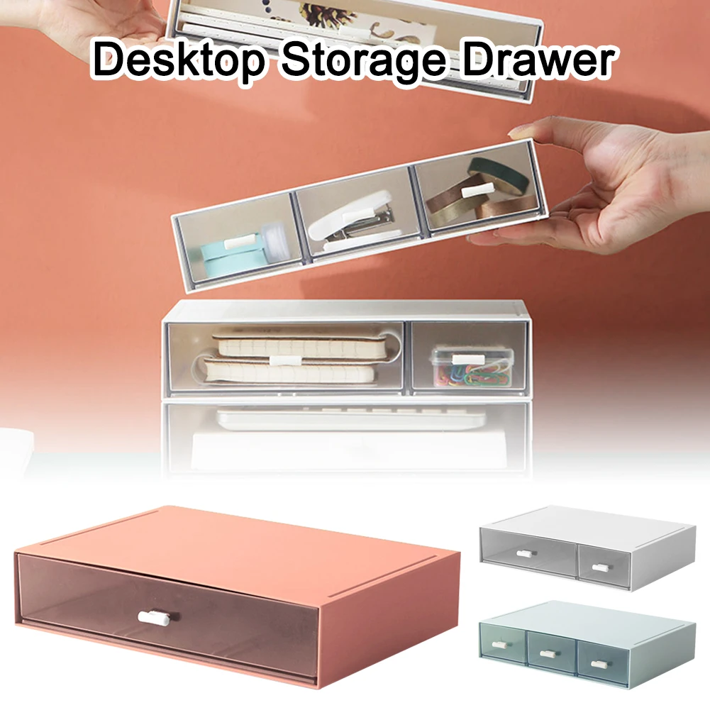 Stackable Drawer Organizers Plastic Desktop Storage Box with Divided Drawers for Home Office Desk Use
Stackable Drawer Organizers Plastic Desktop Storage Box with Divided Drawers for Home Office Desk Use