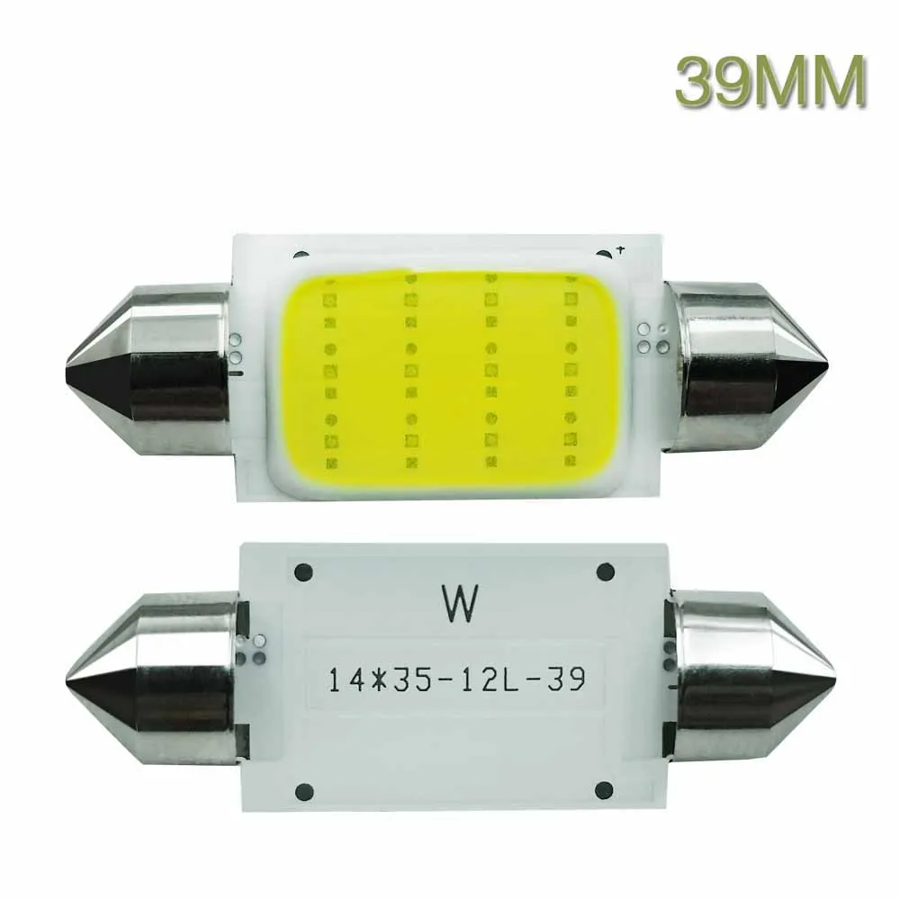 LSlight 20x COB C5W Festoon LED Bulb 6000K 36MM 39MM 42MM 31MM Auto Car Interior Reading Dome Light White License Plate Lamp 12V
LSlight 20x COB C5W Festoon LED Bulb 6000K 36MM 39MM 42MM 31MM Auto Car Interior Reading Dome Light White License Plate Lamp 12V