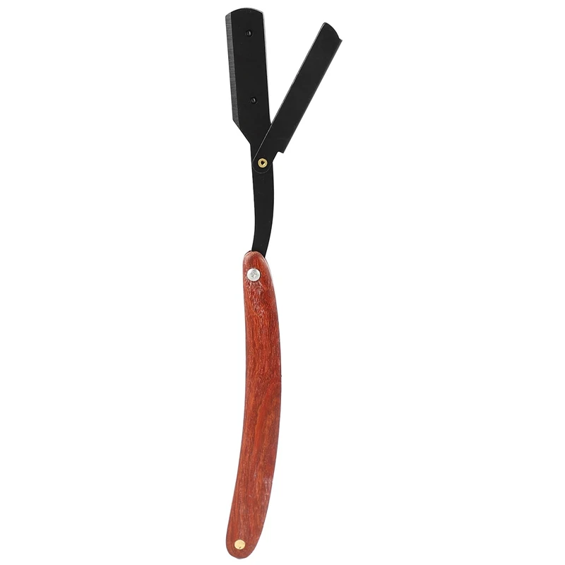 Men Shaving Straight Edge Razor Stainless Steel Manual Razor Wooden Handle Folding Shaving Knife Shave Beard Cutter Pouch 
Men Shaving Straight Edge Razor Stainless Steel Manual Razor Wooden Handle Folding Shaving Knife Shave Beard Cutter Pouch