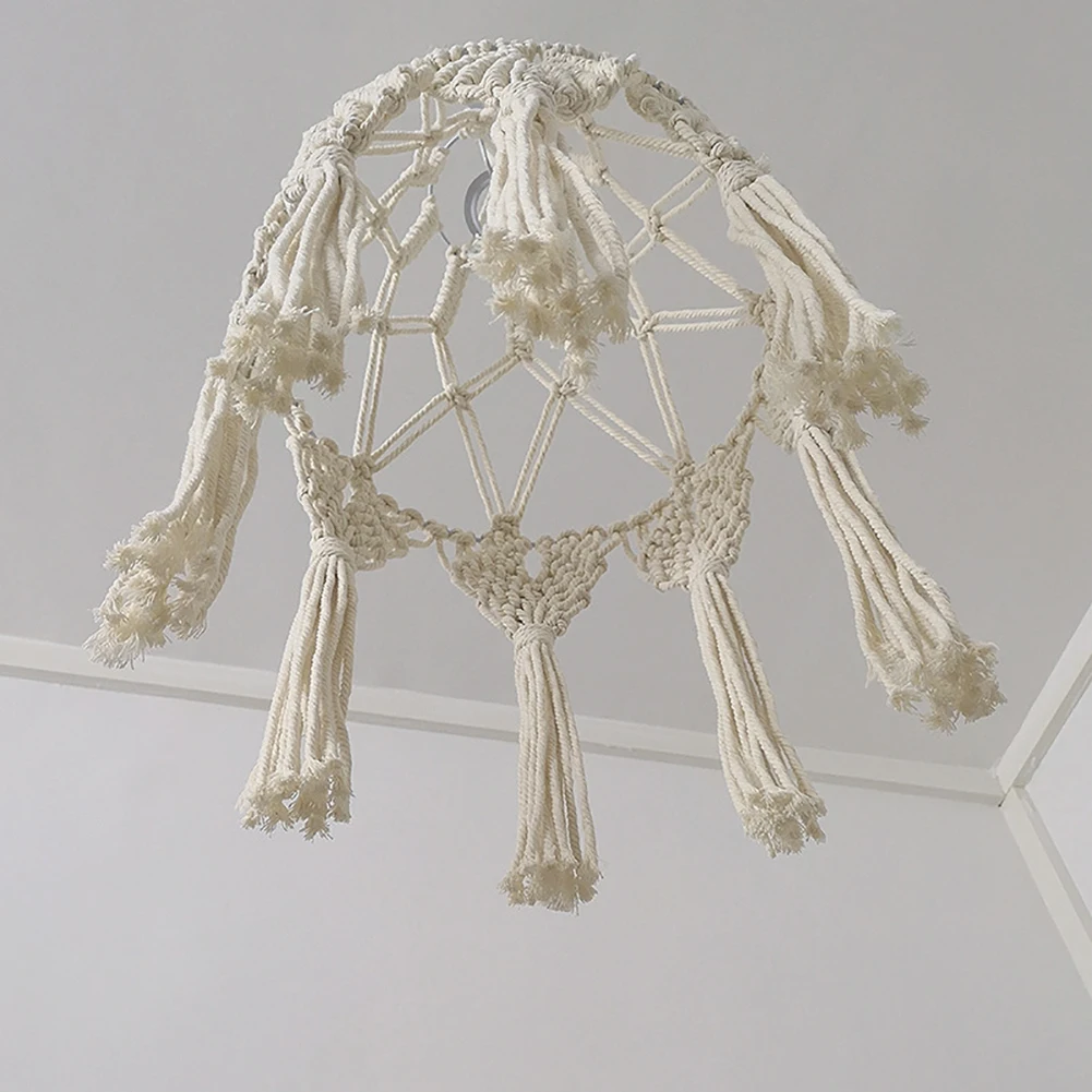 Wedding Cover Chandelier Bedroom Hand-knitted Lampshade Hanging Lamp Pendant Nordic Style Living Room Tassel Modern Home Decor
Wedding Cover Chandelier Bedroom Hand-knitted Lampshade Hanging Lamp Pendant Nordic Style Living Room Tassel Modern Home Decor