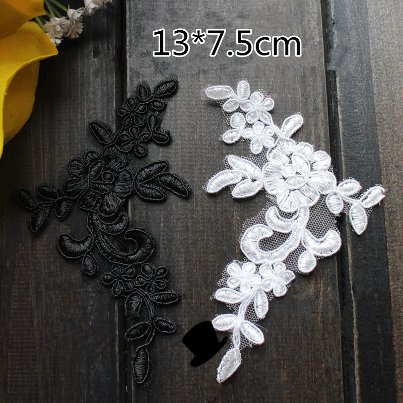 2PC,Motif Flower Fabric Embroidered Tulle Lace Applique Wedding Ribbon Sewing Dress Decor DIY Accessores FL180
2PC,Motif Flower Fabric Embroidered Tulle Lace Applique Wedding Ribbon Sewing Dress Decor DIY Accessores FL180