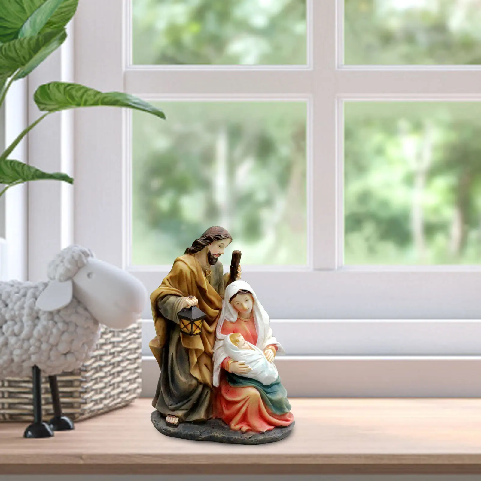 Nativity Ornament Delightful Amazing Resin Home Decoration Gift 
Nativity Ornament Delightful Amazing Resin Home Decoration Gift