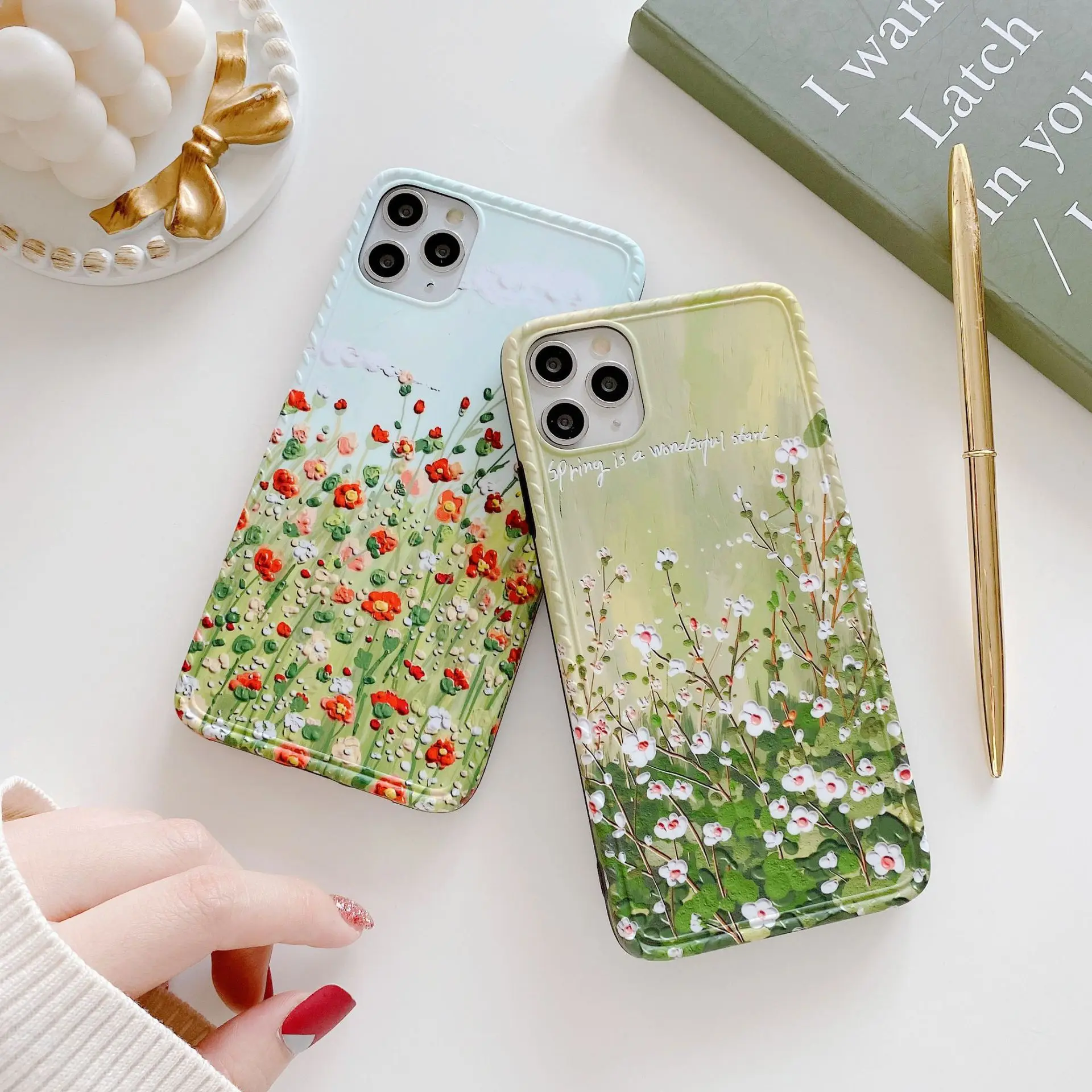 Iphone Case Ins Fresh Flowers Oil Painting Floral Apple 12Pro Mobile Phone Shell Iphonexsmax Soft Shell 8P/xs 11 12Promax Case
Iphone Case Ins Fresh Flowers Oil Painting Floral Apple 12Pro Mobile Phone Shell Iphonexsmax Soft Shell 8P/xs 11 12Promax Case