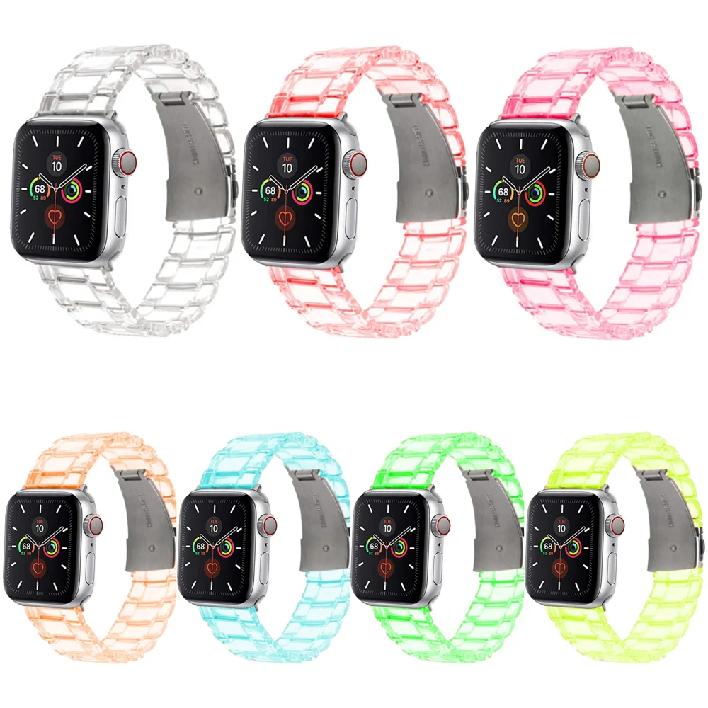 Newest Sport Strap for Apple Watch Band Series 6 1 2 3 4 5 silicone Transparent for Iwatch 5 4 Strap 38mm 40mm 42mm 44mm wirst
Newest Sport Strap for Apple Watch Band Series 6 1 2 3 4 5 silicone Transparent for Iwatch 5 4 Strap 38mm 40mm 42mm 44mm wirst