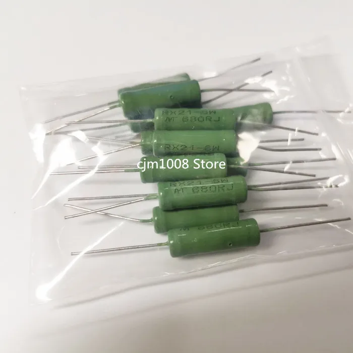 Сопротивление намотки проводов 5% RX21 5W 6W 200R 220R 240R 270R 300R 330R 390R 470R 510R 560R 620R 680R 820R 1K 1 2 K 10