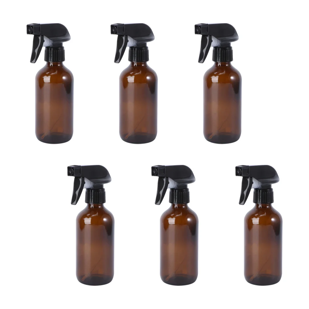 6Pcs 250ML Spray Bottles Refillable Glass Sprayer Storage Bottles Container Brown
6Pcs 250ML Spray Bottles Refillable Glass Sprayer Storage Bottles Container Brown