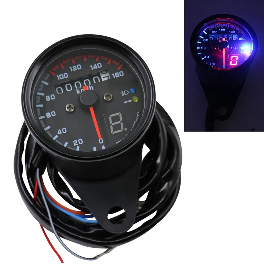 12V Motorcycle LED Back Blue With Signal Light Gear Indicator Lamp Universal Motorcycle Speedometer Odometer Gauge
12V Motorcycle LED Back Blue With Signal Light Gear Indicator Lamp Universal Motorcycle Speedometer Odometer Gauge