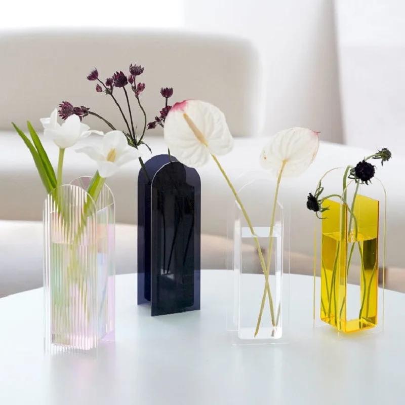 Creative Home Decor Colorful Acrylic Vase Dazzle Colorful Flower Vase Decoration Ornaments Small Vase Creativity Home Decoration
Creative Home Decor Colorful Acrylic Vase Dazzle Colorful Flower Vase Decoration Ornaments Small Vase Creativity Home Decoration