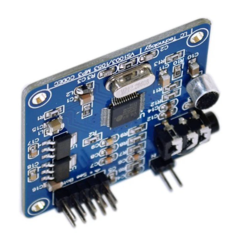 VS1003B VS1053 MP3 Decoding Module, Microphone Head, STM32 Microcontroller Development Board Accessories
VS1003B VS1053 MP3 Decoding Module, Microphone Head, STM32 Microcontroller Development Board Accessories