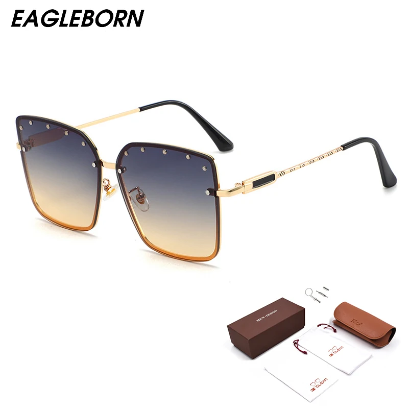 Fashion Women Square Sunglasses American Trend blue light-blocking UV400 Vintage Glasses Beach vacation Sunglasses SXHGLS47
Fashion Women Square Sunglasses American Trend blue light-blocking UV400 Vintage Glasses Beach vacation Sunglasses SXHGLS47