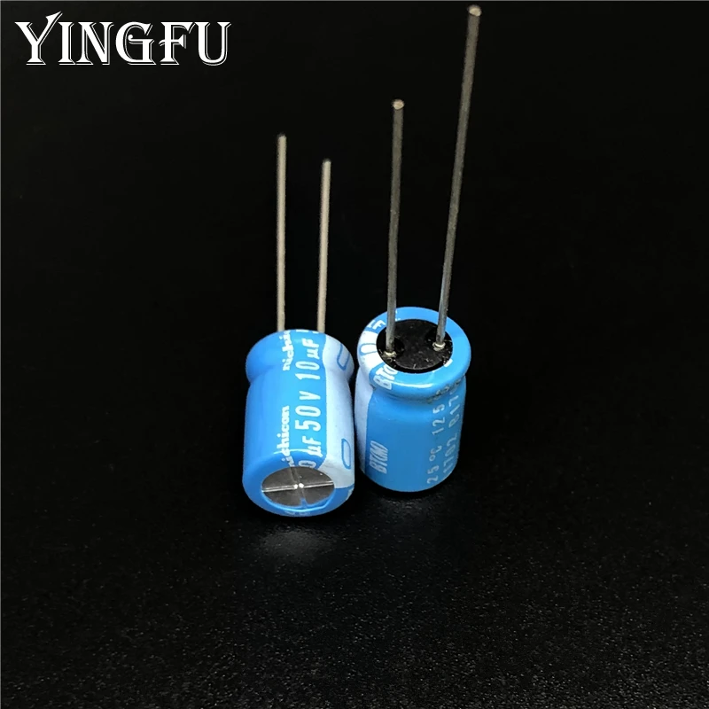 10pcs/100pcs 10uF 50V NICHICON BT Series 8x11.5mm Highly dependable reliability 50V10uF Aluminum Electrolytic capacitor
10pcs/100pcs 10uF 50V NICHICON BT Series 8x11.5mm Highly dependable reliability 50V10uF Aluminum Electrolytic capacitor