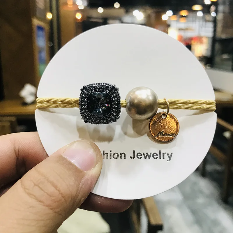 High Quality French Style Fashion Hot Selling Vintage Amber Hair Band Crystal Hair Rope Hair Rings Hot Selling Hair Accessories
High Quality French Style Fashion Hot Selling Vintage Amber Hair Band Crystal Hair Rope Hair Rings Hot Selling Hair Accessories