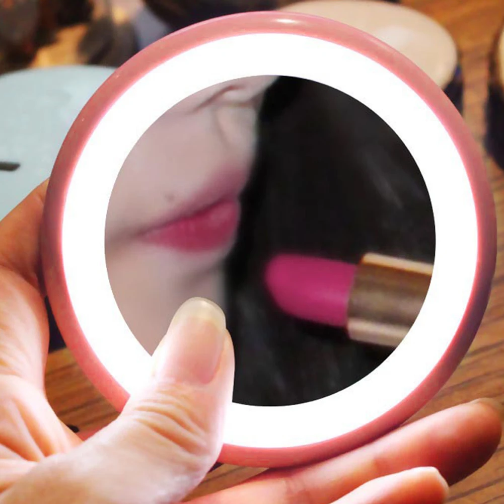 Hottest Rechargeable Mini Portable Round HD Makeup Cosmetic Mirror with 12LED Lights Makeup Light Magnifying Pocket
Hottest Rechargeable Mini Portable Round HD Makeup Cosmetic Mirror with 12LED Lights Makeup Light Magnifying Pocket