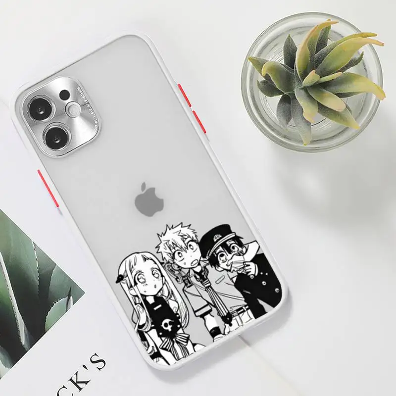 Hanako kun Phone Case For iPhone 12 11 Mini Pro XR XS Max 7 8 Plus X Matte transparent White Back Cover
Hanako kun Phone Case For iPhone 12 11 Mini Pro XR XS Max 7 8 Plus X Matte transparent White Back Cover