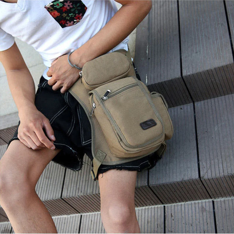 Men Waist Bag waterproof Canvas Drop LegsBag Fanny Pack Tactical Riding Motorcycle Crossbody Bag Fashion Thigh Belt Waist Pack
Men Waist Bag waterproof Canvas Drop LegsBag Fanny Pack Tactical Riding Motorcycle Crossbody Bag Fashion Thigh Belt Waist Pack