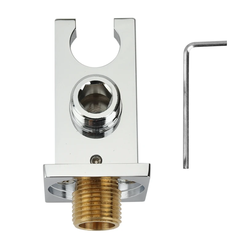 Solid Brass Wall Mount Handheld Shower Bracket Holder With Water Supply Shower Outlet
Solid Brass Wall Mount Handheld Shower Bracket Holder With Water Supply Shower Outlet
