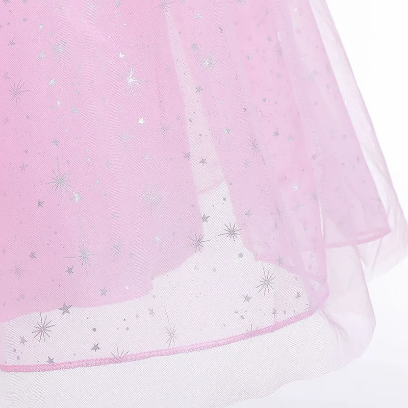 Girl Christmas Pink Dress Kids Snow Queen 2 Elsa Rapunzel Aurora Costume Children Carnival Birthday Party Clothes Accessory
Girl Christmas Pink Dress Kids Snow Queen 2 Elsa Rapunzel Aurora Costume Children Carnival Birthday Party Clothes Accessory