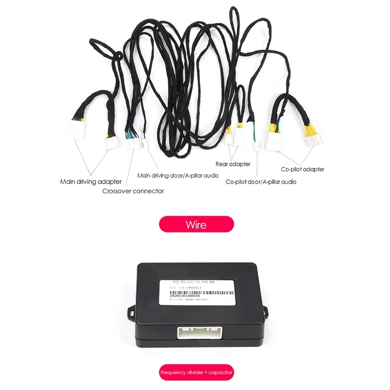 Audio Activation Upgrade Modification 8 Liters 14 Car Speaker Cable with Divider for Tesla Model 3
Audio Activation Upgrade Modification 8 Liters 14 Car Speaker Cable with Divider for Tesla Model 3