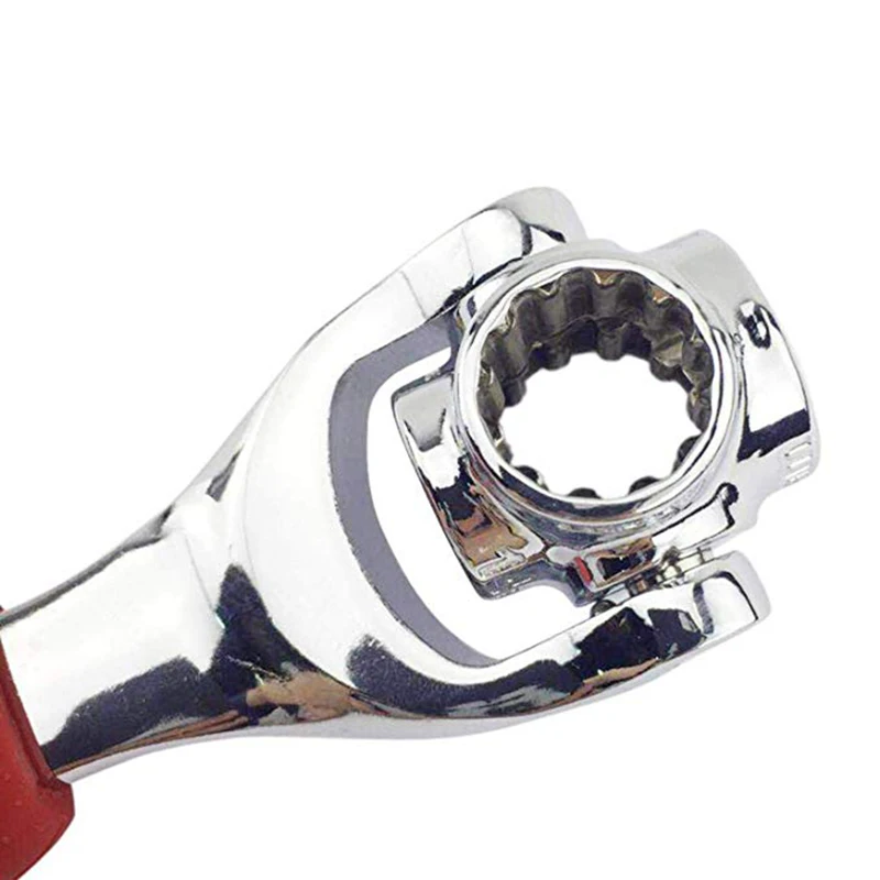 8-19mm Double-Ended Wrench Universal Adjustable Key Multi Function Pipe Torque Spanner Plumbing Nut Grip Repair Tool
8-19mm Double-Ended Wrench Universal Adjustable Key Multi Function Pipe Torque Spanner Plumbing Nut Grip Repair Tool