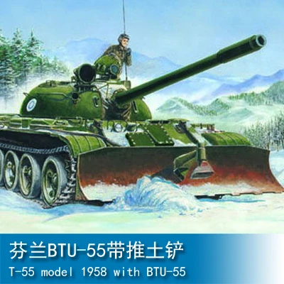Модель Trumpeter 1/35, Финляндия, BTU-55, T-55, с коллекцией бульдозеров, пластиковые здания, игрушки 00313
Модель Trumpeter 1/35, Финляндия, BTU-55, T-55, с коллекцией бульдозеров, пластиковые здания, игрушки 00313