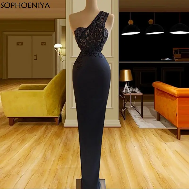 Dubai Simple One Shoulder Evening Dresses 2021 Crystals Prom Dress Red Carpet Evening Gowns Vestido Robes de Soire
Dubai Simple One Shoulder Evening Dresses 2021 Crystals Prom Dress Red Carpet Evening Gowns Vestido Robes de Soire