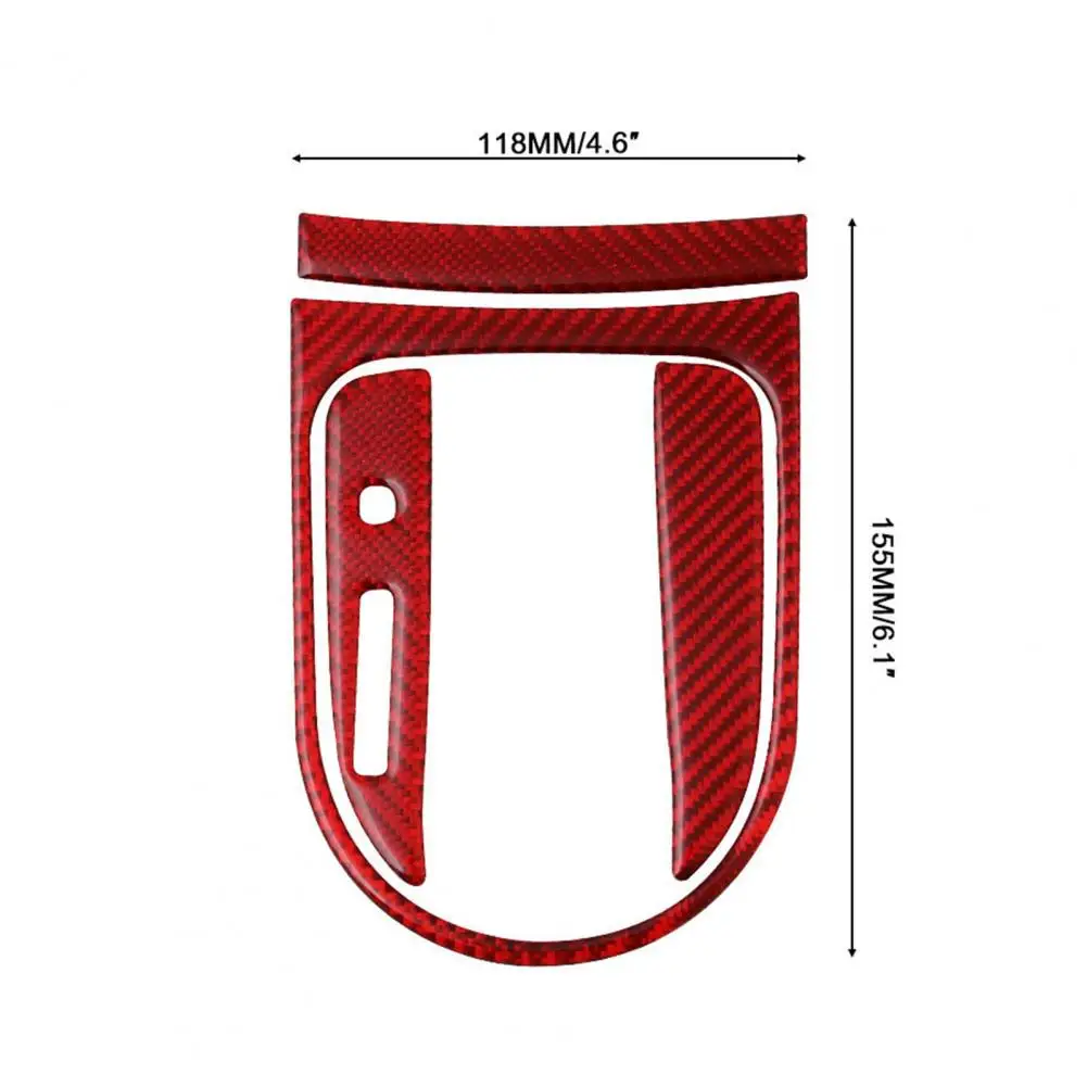 4 Pcs Scratch-resistant Self-adhesive Carbon Fiber Center Console Gear Shift Frame Cover Trim Stickers for Ford Mustang 
4 Pcs Scratch-resistant Self-adhesive Carbon Fiber Center Console Gear Shift Frame Cover Trim Stickers for Ford Mustang