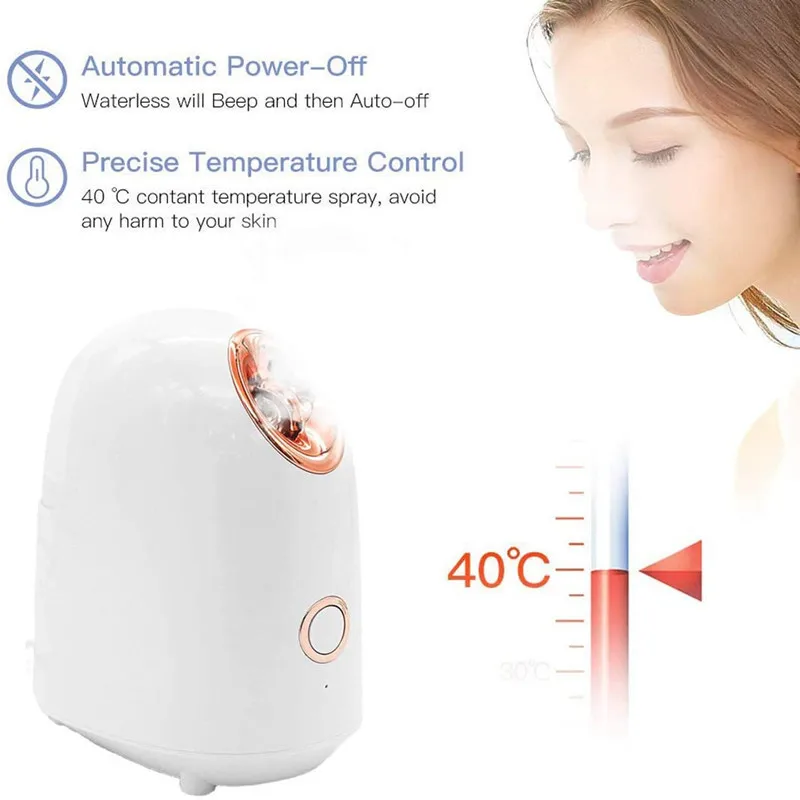 Facial steamer Large-capacity water tank Gentle and steamer Electric spa face steamer Whitening Nebulizer Humidifier Hydrating
Facial steamer Large-capacity water tank Gentle and steamer Electric spa face steamer Whitening Nebulizer Humidifier Hydrating