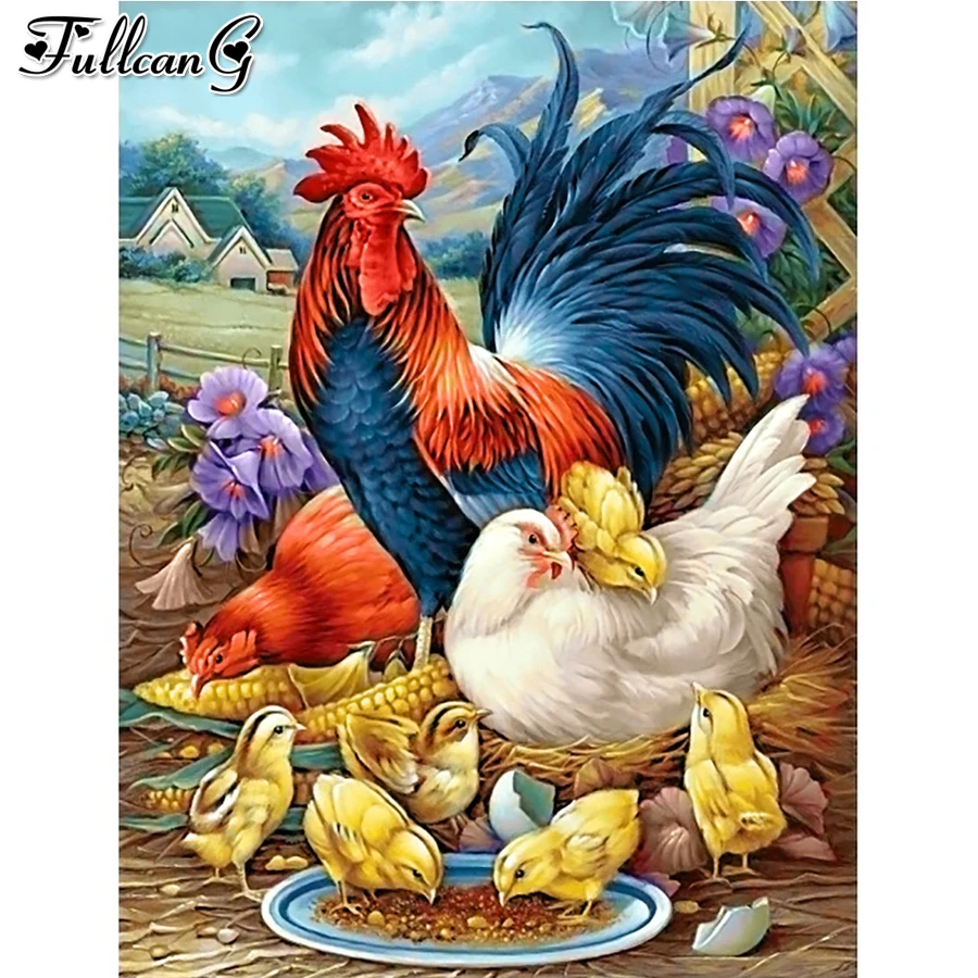 Rooster Diy Diamond Painting New Arrival Full Mosaic Embroidery Chick 5D Cross Stitch Pictures Needlework Wall Decoration AA3177
Rooster Diy Diamond Painting New Arrival Full Mosaic Embroidery Chick 5D Cross Stitch Pictures Needlework Wall Decoration AA3177