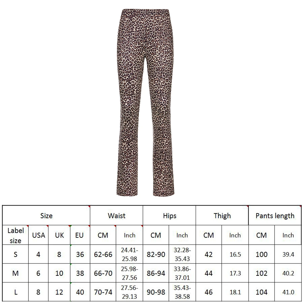 Leopard Print Aesthetic Straight Pants Women High Waist Harajuku Y2K Pant Streetwear Split Pants 90s Leopard flare pants
Leopard Print Aesthetic Straight Pants Women High Waist Harajuku Y2K Pant Streetwear Split Pants 90s Leopard flare pants
