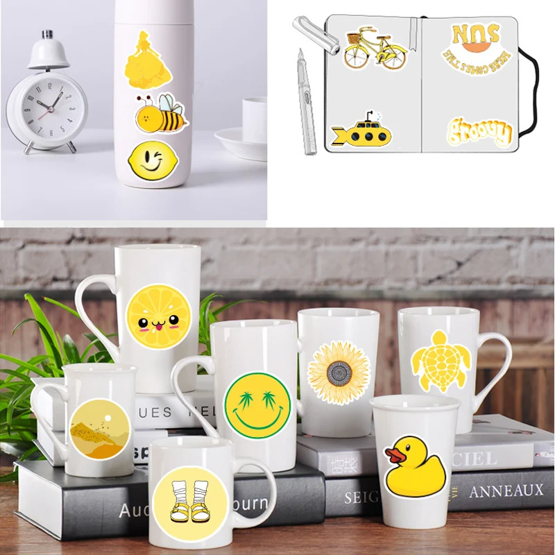 10/50/100PCS VSCO Yellow Cartoon Stickers For Water Bottle Laptop Guitar Graffiti Waterproof Decals Aesthetic Sticker Kids Toys
10/50/100PCS VSCO Yellow Cartoon Stickers For Water Bottle Laptop Guitar Graffiti Waterproof Decals Aesthetic Sticker Kids Toys