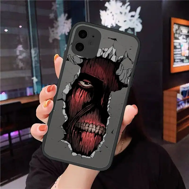 Attack On Titan Anime Phone Cases matte transparent For iphone 7 8 11 12 plus mini x xs xr pro max cover
Attack On Titan Anime Phone Cases matte transparent For iphone 7 8 11 12 plus mini x xs xr pro max cover