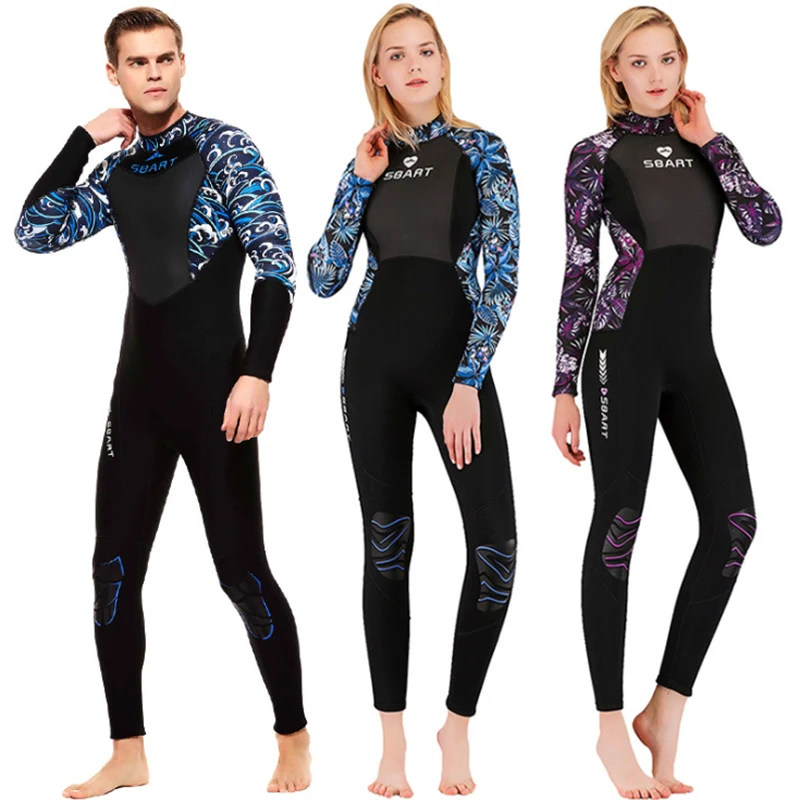 Sharbat men and women's 3MM one-piece diving suit women's long sleeve warm winter surfing snorkeling suit
Sharbat men and women's 3MM one-piece diving suit women's long sleeve warm winter surfing snorkeling suit