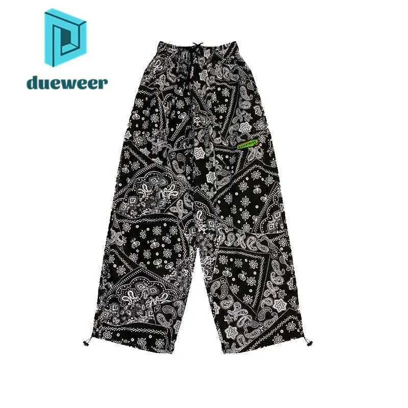 Брюки-карго DUEWEER Женские повседневные, свободные винтажные штаны с широкими штанинами, с цветами, уличная одежда в стиле Харадзюку, хип-хоп, ... 
Брюки-карго DUEWEER Женские повседневные, свободные винтажные штаны с широкими штанинами, с цветами, уличная одежда в стиле Харадзюку, хип-хоп, ...