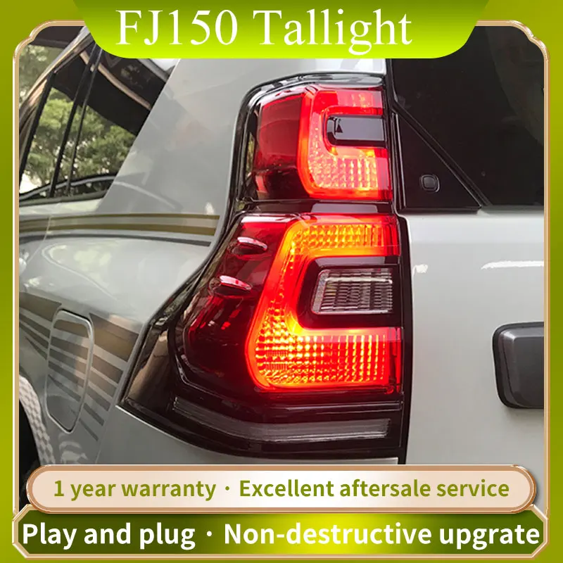 2010-2017 for Toyota Prado FJ 150 taillights LED Tail Lamp LED sequential indirector
2010-2017 for Toyota Prado FJ 150 taillights LED Tail Lamp LED sequential indirector
